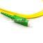 3m or customized simplex sc/apc patchcord sm mm LSZH adapter aqua fiber optic sc apc patch cord patch cod 3 m sc fiber