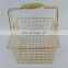 Customized Stainless steel sterilizing basket for medical autoclave tray