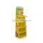 Custom design cardboard box stand for display/free standing cardboard display/carton stand display
