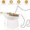 modern custom ceramic elevated raised pet supplies dog cat dish water food feeding bowl stand