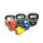 Power Training Fitness Equipment Stocked Customized Logo Colored Steel Competition Kettleball