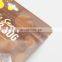 Resealable Laminated Stand Up Plastic Packaging Pet Dog Food Bag with hang hole
