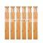 6 Pack Bamboo Drawer Dividers, Spring Loaded Adjustable Drawer Separators Perfect Expandable Wooden Drawer Dividers for Kitchen