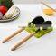 Taizhou wholesaler spoon holders kitchen accessories spoon rest and spoon holder Utensil Rest pot clips