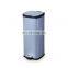 20L Household Trash Can Black Garbage Bin Soft Close Waste Bin
