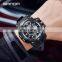SANDA 3132 Luxury Brand 2022 New Men Watches 50M Waterproof Sports Military Quartz Watch  Male Wristwatch