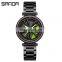 SANDA P1074 Men Quartz Watches Analog Rotating Wheel Waterproof Luxury Brand Men Wrist Watches