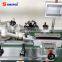 Labeling machine for amber glass bottles, plastics and other materials