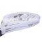 ianoni Custom Glass Fibre Surface Eva Stuffing White Beach Tennis Racket Paddle