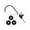 Long Nozzle Modern Flexible Black Stainless Steel Taps Kitchen Faucet
