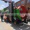 Mobile garbage recycling plant Urban Waste Municipal Solid Processing System for Sale mobile trommel screen