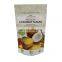Stand up zip lock doypack 200g 450g matte aluminum foil pouch mylar resealable plastic food bag for coconut palm sugar