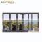 The Latest Customized Soundproof Aluminum Glass Folding/ Bifold/ Bi Folding Door