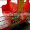 Popular kids game electric theme park amusement rides elephant train for sale