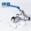 Stainless steel 2PC Ball Valve Male Thread End