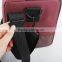 Durable Burgundy Nylon Lunch Cooler Bag Insulated Food Lunch Cooler Bag For Office With Adjustable Shoulder Strap