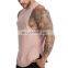 Men's Custom Logo Cotton Sleeveless Shirt Gym Fitness Relaxed Basketball Wear Tank Top Workout Running Training Sports Vest