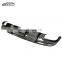 C117 CLA FD Style Carbon Fiber Rear Diffuser Rear Bumper Lip Rear Splitter For Mercedes Benz CLA CLA45 C117
