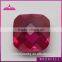 synthetic ruby corundum 5# red ruby stone