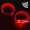 LED Light up Wristband with Controller Glow in Dark Party DMX Remote Controlled LED Wristband