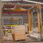 Swing arm pallet winding plastic film packing machine online Line Integration
