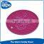 Food grade easy clean round kitchen heat-resistant mat