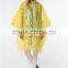 Emergency Logo Disposable Transparent Rain Ponchos Cheap