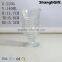 Glass Ice Cream Cup 140ml Embossed Glass Cups
