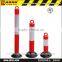 Elastic Safety Warning Column with Rubber Base
