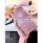 Fashion Design Glitter Powder Silicone Phone Case for Girls , Mobile Phone Case for iPhone 6