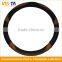 2016 Year multi-color leather micro fiber sport steering wheel cover