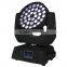 China professional RGBWA+UV 6in1 36x18 led moving head wash zoom