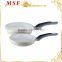 MSF-PA6243-3 Various size of pressing aluminum fry pan colorful painting on fry pan