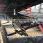 7cx-4 4ton farm trailer with hydraulic dump double axles
