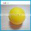 4cm PU foam Tennis Squeeze ball antistress ball keychain