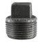 1/2 " Threaded NPT Square Head Plug and bushing Fitting