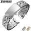 Luxury Man's 316L Stainless Steel Watch Strap With Polish And Brush Watch Strap 19mm 20mm Wholesale 3PCS