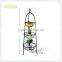 3 tier metal display sundries stand fruit basket for home deco