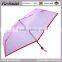 transparent folding clear bubble umbrella wave point transparent 3 fold POE umbrella