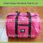 High Quality Fashion Pink Dot Girls Travel Bags