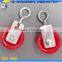 Good Quality Small Nylon Cable Pully Wheels with Swivel Eye for Hanging Feeder and Curtain Etc YS50030