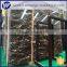 gold coral marble business building black floor tiles,stair slate