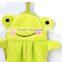 Lovely Kids Nursery Hand Towel Cartoon Animal Kitchen Bath Hanging Wipe Towel