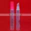 PE empty cosmetic packaging containers soft plastic lip gloss tube