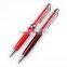 Hot selling promotional metal crystal cute stylus pen with company Logo
