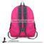 Hot sell fashion practical korean fold up backpack