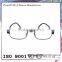 Classic style shape and copper material frame prescription eyeglasses