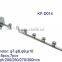 Metal wire chrome display clothing hooks with 7 pins for square tubes KF-D014