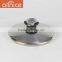 Multi-functional stainless steel cooking pot saucepan milk pot with steamer for food and 3 layer capsuled bottom