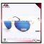 2016 Style Unisex Uv400 Mirror Lens Metal Sunglasses Cheap Eyewear With 10 Pieces MOQ Supplier's Choice